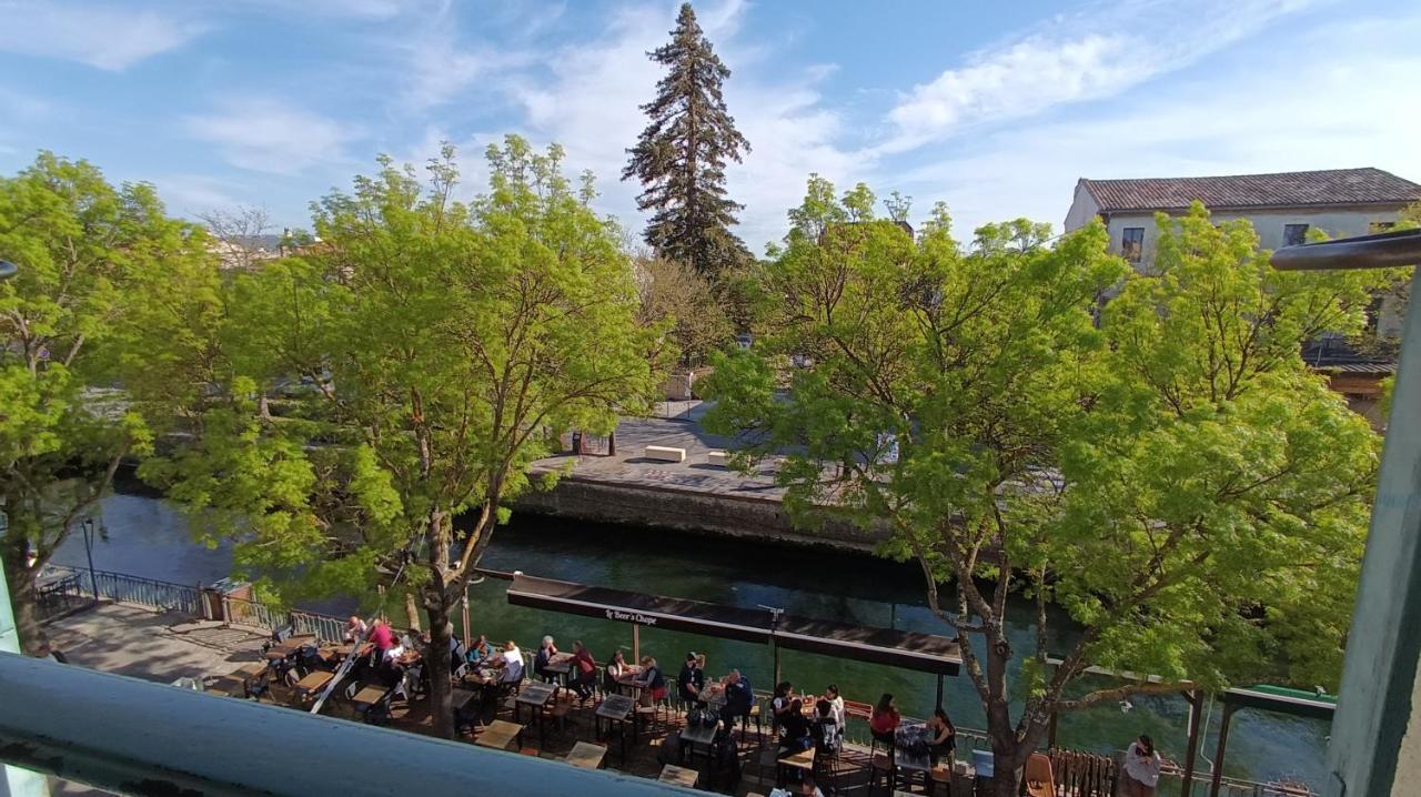 Apartmán Vue Imprenable Sur La Sorgue LʼIsle-sur-la-Sorgue Exteriér fotografie
